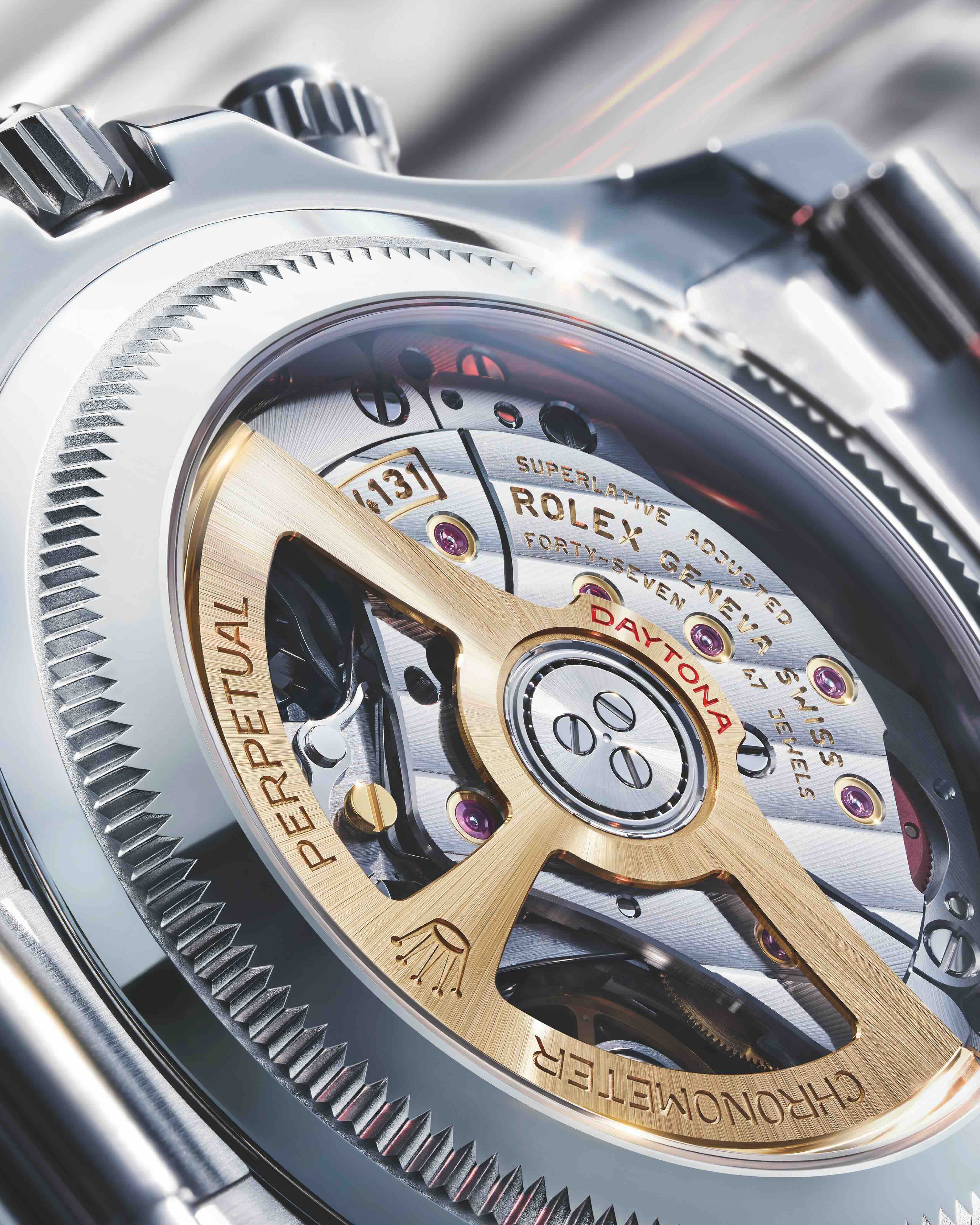 Rolex Calibre 4131 through exhibition caseback